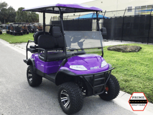 Purple Advanced EV 4 Passenger Golf Cart golf cart rental bartram springs, bartram springs golf cart rental